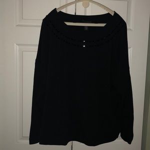 Lane Bryant Black sweatshirt